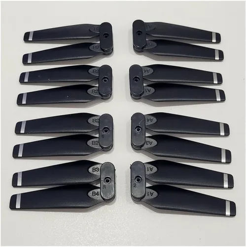 Vista 7 de Fit for E99 PRO 2 Mini Drone Spare Part Motor Arm Shell/Propeller/Protective Frame/Gears/Blade Clip Part DIY Accessory(12PCS Blade Guard)