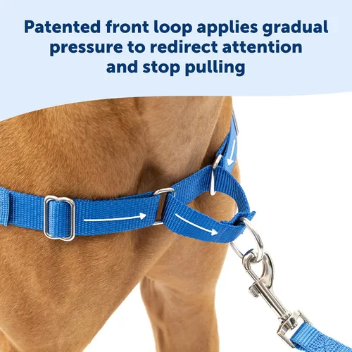 Vista 6 de PetSafe Easy Walk - Arnés para perro, sin tirones, gris carbón Carbón/Negro
