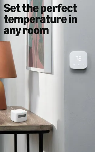 Vista 8 de Amazon Smart Air Quality Monitor - Conoce la calidad del aire, Compatible con Alexa