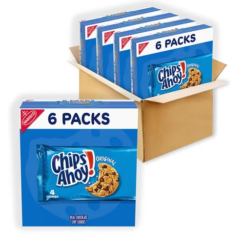 Vista 32 de CHIPS AHOY! Chewy Minis - Galletas con chispas de chocolate, paquetes de 12-3 onzas
