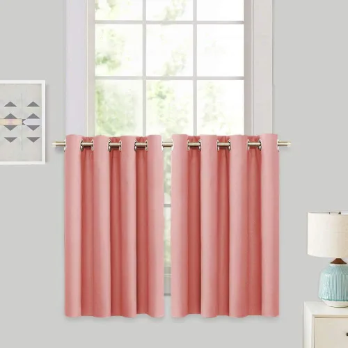 Vista 74 de RYB HOME - Cortinas para armario de 36 pulgadas, cortinas para oscurecer la habitación con ojales resistentes a la oxidación, cortinas de Aqua