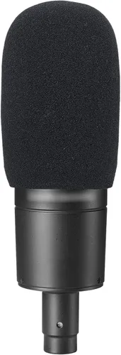 Vista 2 de SUNMON Cubierta de espuma para parabrisas, filtro para micrófono de estudio de condensador Audiotechnica AT2020 (2 unidades)