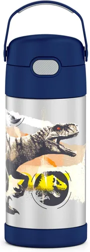 Vista 23 de THERMOS FUNTAINER Botella de agua con pajita, 12 onzas, Avengers