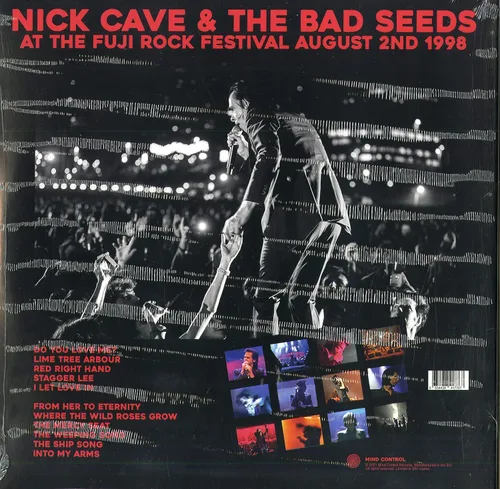 Vista 2 de Nick Cave & The Bad Seeds - From Here To Tokyo: Live At The Fuji Rock Festival, Tokyo Japan FM Broadcast ltd. 500 copias hechas