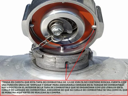 Vista 4 de Par de juntas Viton para tapas de combustible Freightliner de 1/4 de vuelta