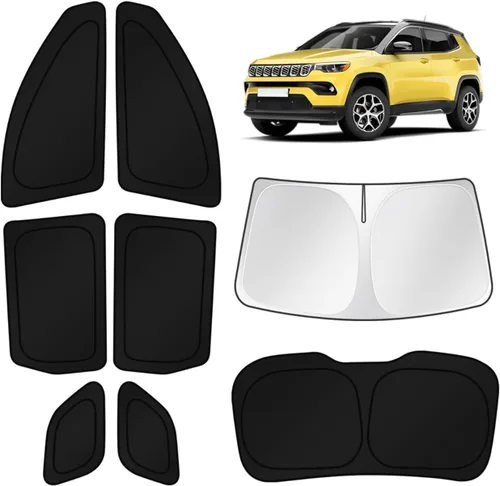 Vista 16 de KUST - Parasol plegable para parabrisas para BMW X1 E84, accesorios 2011 2012 2013 2014 2015, protector de visera de sol ajustable que bloquea