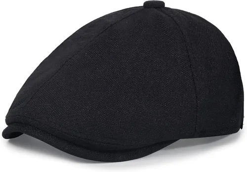Vista 30 de Sombrero Newsboy de Qlauca para Hombre de Algodón 6 Paneles