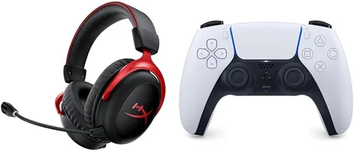 Vista 6 de Auricular para juegos HyperX Cloud II con sonido envolvente 7.1., Metal (Gun Metal)