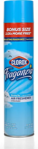 Vista 6 de Clorox Fraganzia - Ambientador en aerosol en aerosol con aroma a ráfaga de cereza, eliminador de olores de larga duración y ambientador