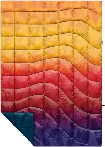Vista 7 de Rumpl The Down Blanket Mantas de camping al aire libre para viajar, picnic, viajes de playa, conciertos