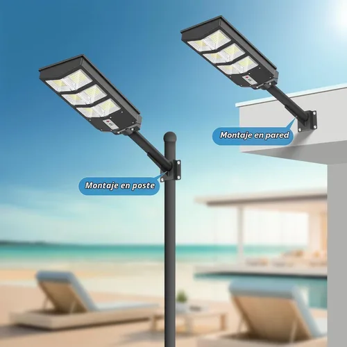 Vista 6 de Sunwish Luces solares para exteriores, 1 paquete, sensor de movimiento, del atardecer al amanecer, IP66