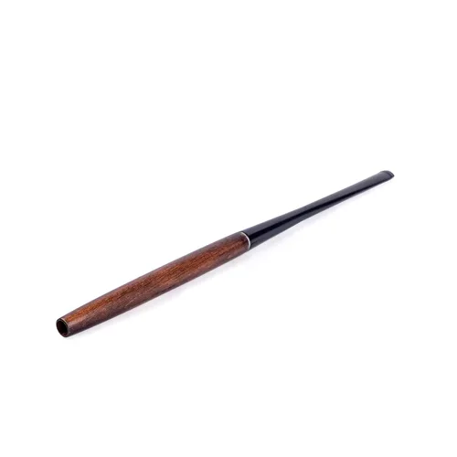 Vista 6 de Dr. Watson - Soporte para cigarrillos de madera de 8 pulgadas de largo, se adapta a cigarrillos extra delgados, estilo Audrey Hepburn, negro