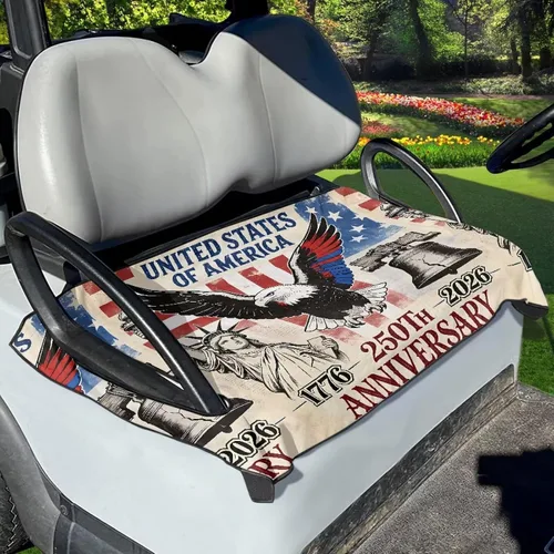 Vista 34 de Fundas de asiento de carrito de golf, toalla de manta de asiento de carrito de golf, cubierta de asiento de carrito de golf para asientos de 2
