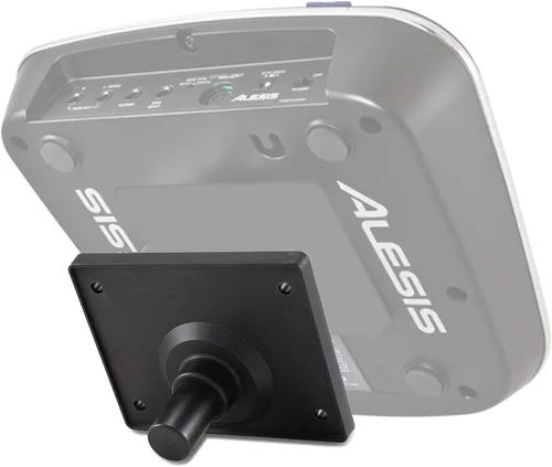 Vista 6 de Alesis Sample Pad Pro + Montaje de módulo - Instrumento de percusión y activación de muestras con almohadillas de goma de doble zona y placa