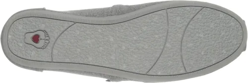 Vista 4 de BOBS de Skechers - mocasines sin agujetas y a la moda para mujer, de felpa, pantuflasmocasines