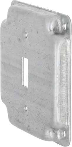 Vista 3 de Hubbell-Raco 800C 1 Toggle - Cubierta de trabajo cuadrada expuesta de 4 pulgadas