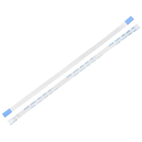 Vista 42 de uxcell Cable plano flexible, 5 pines de 0.020 in de paso de 1.181 in, FPC FFC, cable de cinta flexible para TV LCD, audio para automóvil