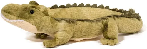 Vista 5 de Douglas Stream Line - Peluche de cocodrilo, 15 pulgadas de largo