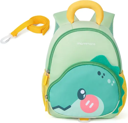 Vista 12 de mommore Mochila de pana para niños y niñas de 2 a 4 años, mochilas de preescolar para jardín de infantes – 13 pulgadas de alto, bonita mochila