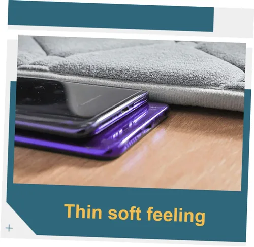 Vista 9 de Tapete de baño absorbente antideslizante grueso antideslizante para cocina, entrada, gris oscuro, resistente al agua para zonas de alto tráfico