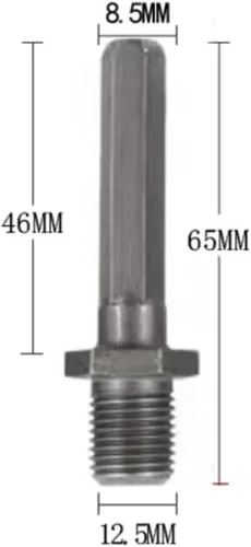 Vista 7 de Broca de madera pesada, divisor de leña en U, rosca antideslizante, tornillo en U, tornillo de división de cono, destornillador de cono de madera