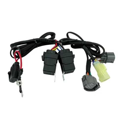 Vista 3 de Kit de arnés de cableado de cambio bypass sensor de ángulo motor de cambio arnés de computadora compatible con Honda Rancher 350 ES Te Fe 2000-2006