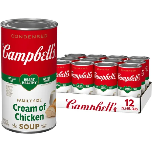 Vista 7 de Campbell's Sopa condensada de pollo gumbo, lata de 10.5 onzas
