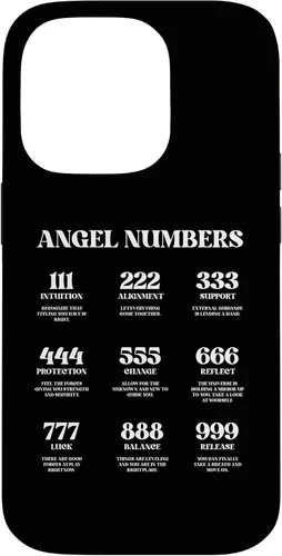 Vista 17 de Funda para iPhone 16 Números de Ángel Números Divinos