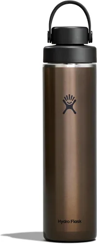 Vista 19 de Hydro Flask Tapa de pico flexible ancha y ligera - Botella de agua aislada de acero inoxidable de 24 onzas, azul zafiro Sapphire Blue