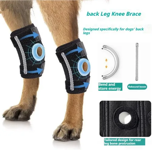 Vista 2 de Almohadillas protectoras duraderas para coderas de perro, funda transpirable e impermeable para prevención de lesiones, comodidad durante todo