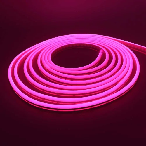 Vista 12 de Mini luces LED de neón, CC de 12 V, tira de luces flexibles impermeables de 16.4 pies, 2835 120 LEDs/M, para decoración de iluminación comercial