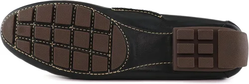 Vista 3 de MARC JOSEPH NEW YORK Mocasín de cuero para mujer, fabricado en Brasil, estilo de conducción Manhasset