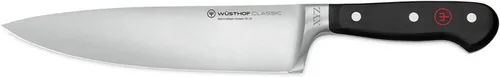 Vista 7 de WÜSTHOF Cuchillo de chef clásico de 8 pulgadas, negro, 8 pulgadas