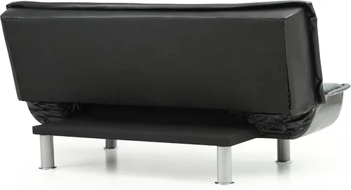 Vista 6 de Glory Furniture Sofá cama futón, color negro