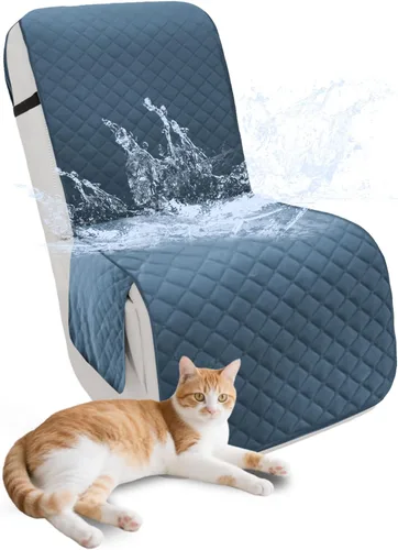 Vista 10 de Fundas para sofá modular reclinable, de terciopelo en forma de L, funda de consola central para perros y mascotas, lavable antideslizante, 1 funda