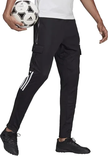 Vista 5 de adidas Tiro '21 - Pantalones cargo para el invierno, color negroblanco, talla S, Negro-blanco