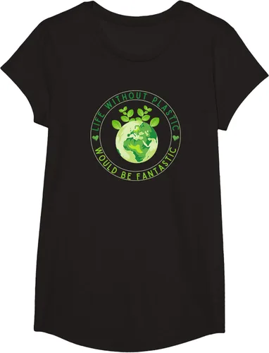 Vista 4 de Life Without Plastic Ecology Planet Original Vegan Gift T-Shirt