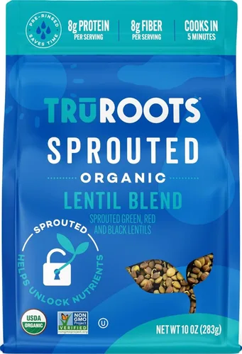 Vista 8 de TruRoots Arroz integral germinado orgánico, 14 onzas (paquete de 1)
