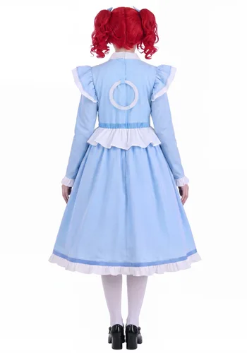 Vista 3 de Disfraz de Vestido de Poppy para Mujer de Poppy Playtime Multicolor