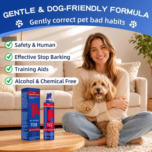 Vista 3 de Corrector Spray Dog Trainer 70ml 1 Pack for Dog to Stops Unwanted Behaviour Blue-1PACK