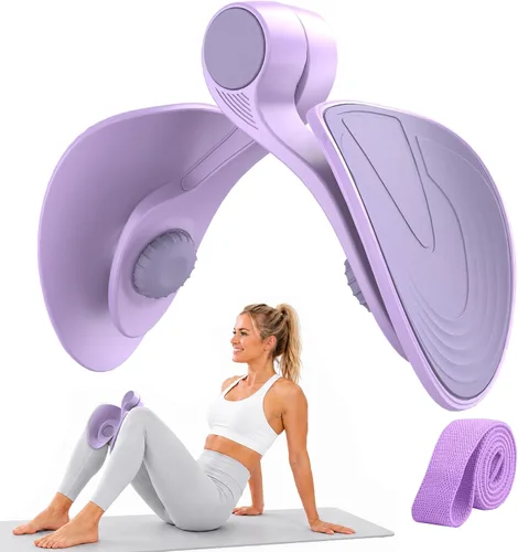 Vista 10 de Pelvic Floor Exercise Devices 35lb Resistance Kegel Thigh Trainer with Band 35 lb Verde Oscuro