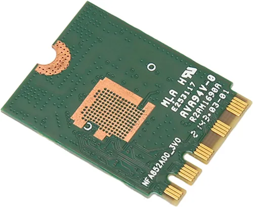 Vista 7 de Acogedor RTL8852BE Tarjeta de red M.2, adaptador NIC de 1800 Mbps, mini tarjeta PCIE WiFi compatible con Bluetooth 5.2, banda 2.4G 5G