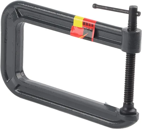 Vista 9 de Abrazadera C resistente tipo G para carpintería con abrazadera en C, dispositivo de sujeción de carpintería de acero fundido, abrazadera en G