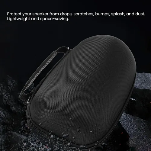 Vista 4 de EBTOOLS Funda rígida de EVA para altavoz Charge 6, a prueba de agua, a prueba de golpes, a prueba de polvo, funda protectora de viaje con correa