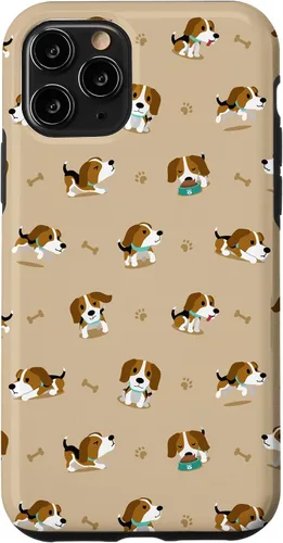 Vista 29 de Funda gráfica para iPhone 16 Dog Beagle Lover Cute Pet Women Girl Beagle