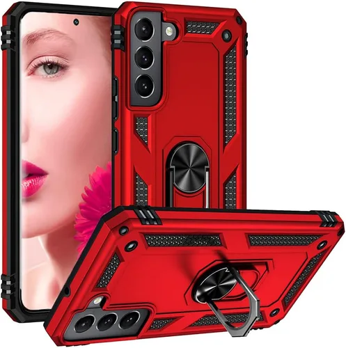 Vista 9 de Funda para Samsung Galaxy S20 [grado militar] [a prueba de polvo] [a prueba de golpes] cubierta de teléfono con soporte de soporte magnético de 360