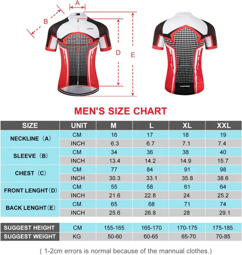 Vista 7 de Camisetas de ciclismo de verano para hombre, de manga corta, de secado rápido, para ciclismo de montaña, para carreras, traje de ciclismo