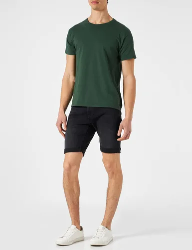 Vista 2 de G-Star Raw Pantalones cortos de mezclilla ajustados 3301 para hombre