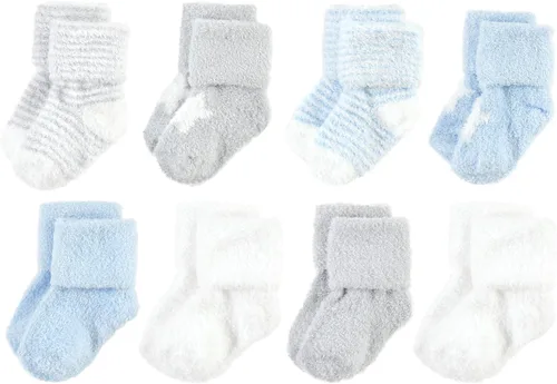 Vista 103 de Hudson Baby - Calcetines de algodón para bebés recién nacidos y Terry para niñas bebés