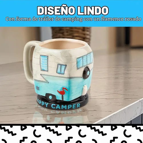 Vista 4 de Taza BigMouth Happy Camper